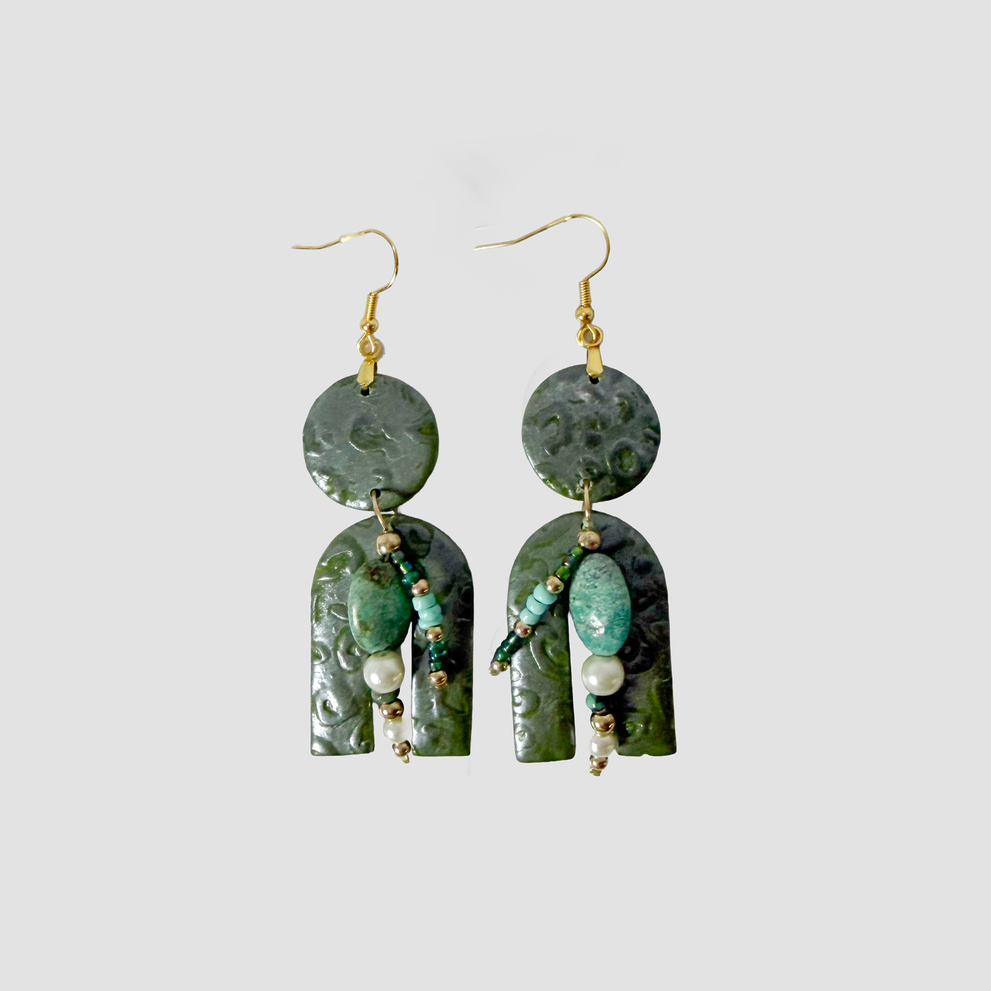 Verdant Arch Statement Earrings