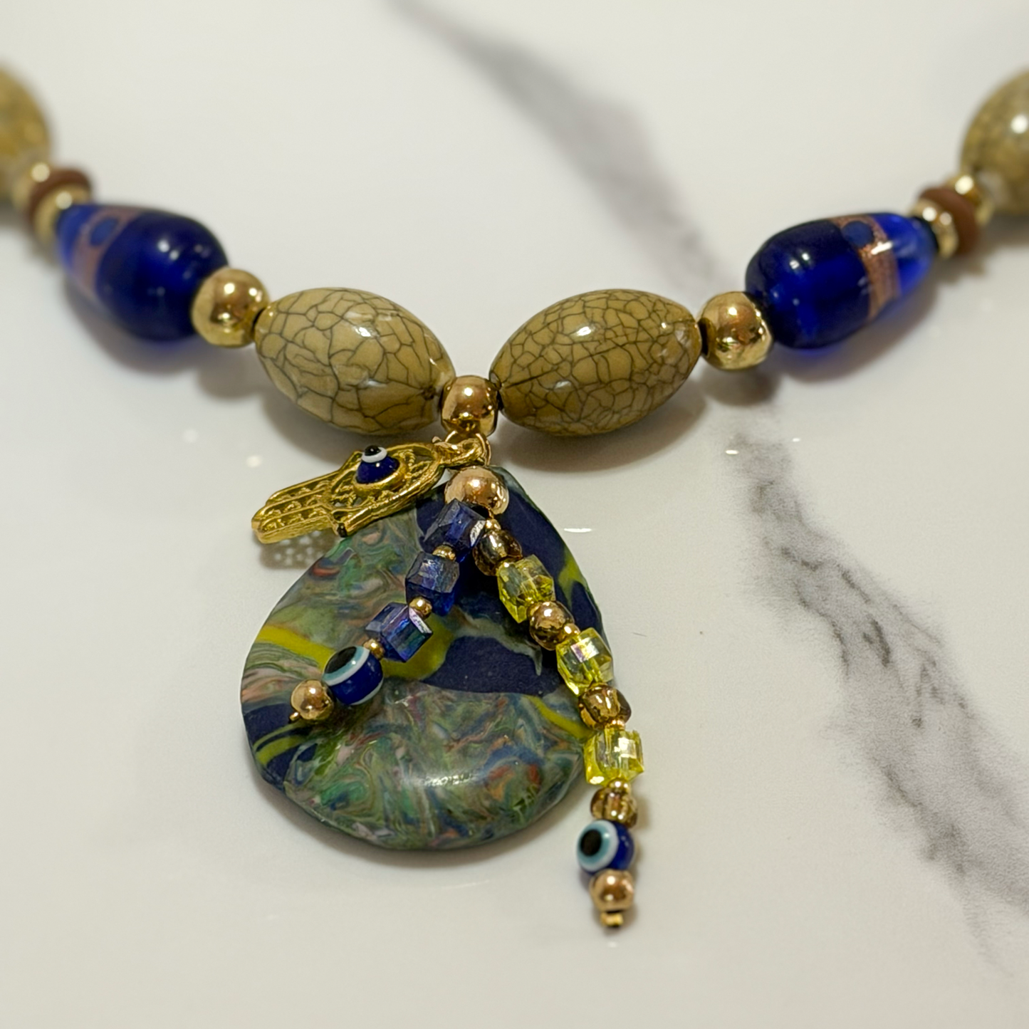 Serengeti Skies Necklace & Earrings Set