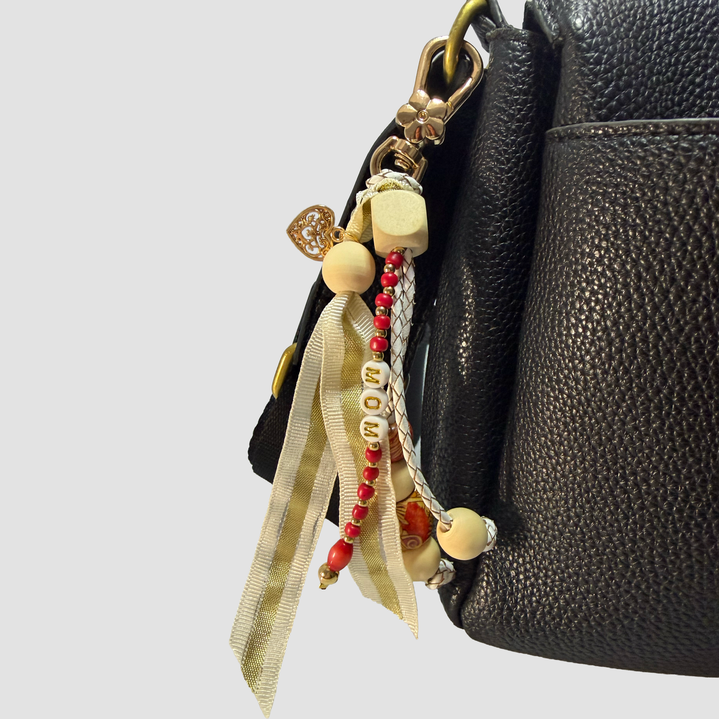 "MOM" Boho Bag Charm
