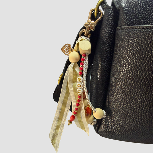 "MOM" Boho Bag Charm